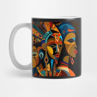 African Print Design Mug